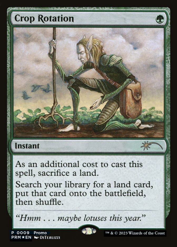 mtg cards like crop rotation Similar cards to Crop Rotation (foil)