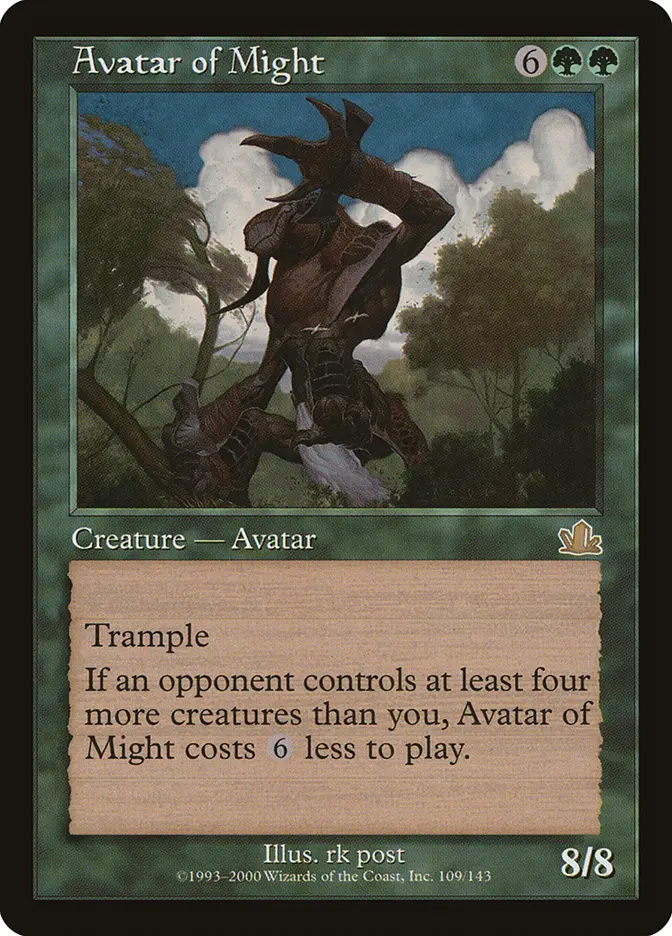 Avatar of Fury | Prophecy Foil | Card Kingdom