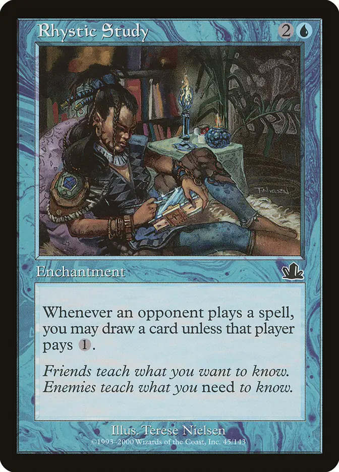 Rhystic Study | Prophecy Foil | Card Kingdom