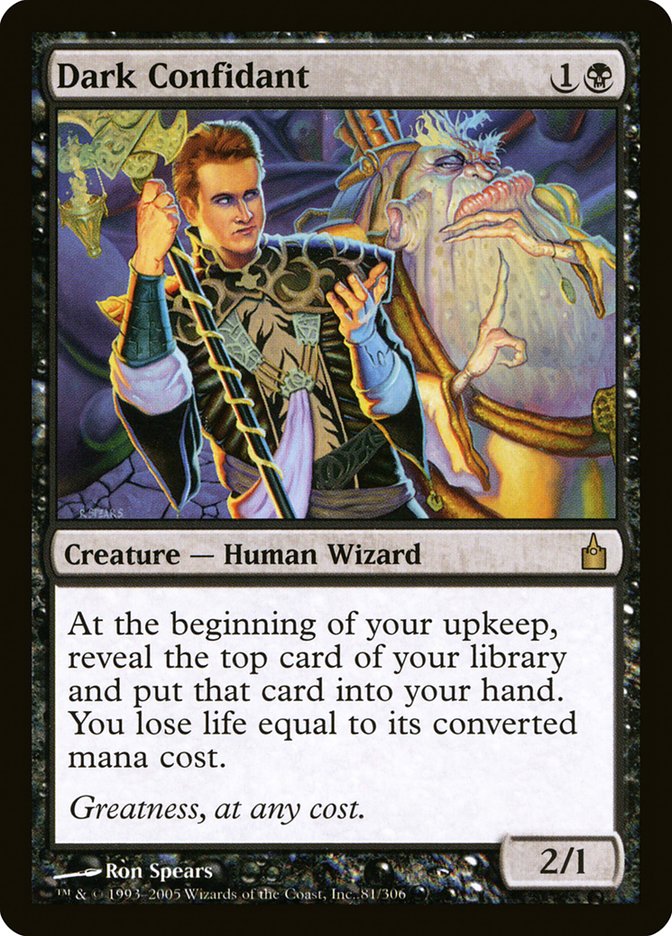 Dark Confidant | Ravnica Foil | Modern | Card Kingdom