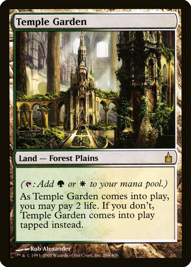 Temple Garden | Ravnica Foil | Modern | Card Kingdom