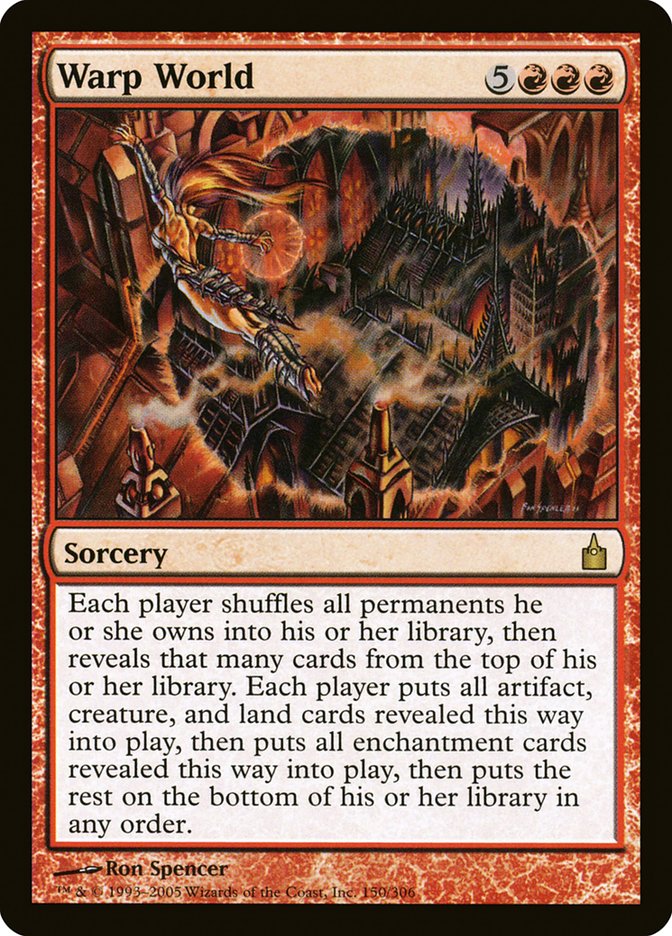 Warp World | Ravnica Foil | Modern | Card Kingdom