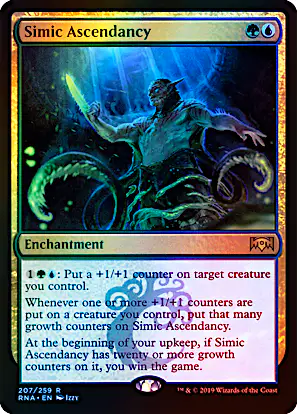 simic cards mtg Magic The Gathering - Ascendancy (207/259) - Ravnica Allegiance - Collectible Card Game Single or return target creature to its owners hand. Simic Signet - Dissension -