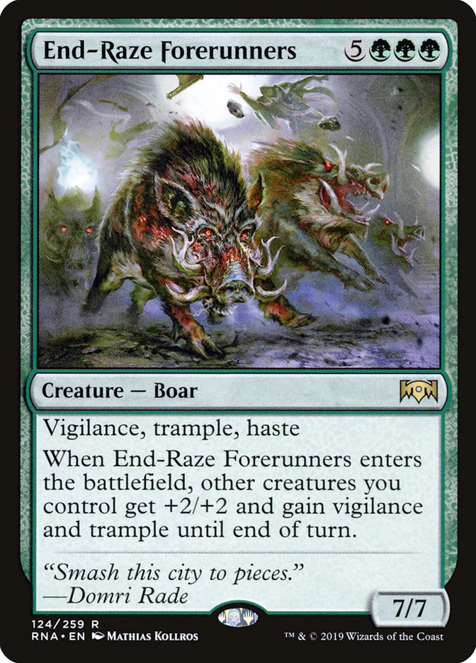 End-Raze Forerunners | Ravnica Allegiance Foil | Modern | Card Kingdom