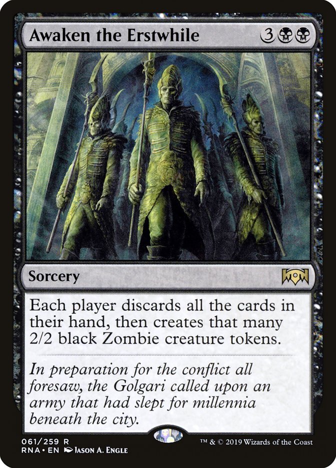 awaken mtg cards Awaken the Honored Dead main image 0
