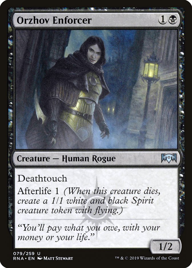 Orzhov Enforcer | Ravnica Allegiance | Modern | Card Kingdom