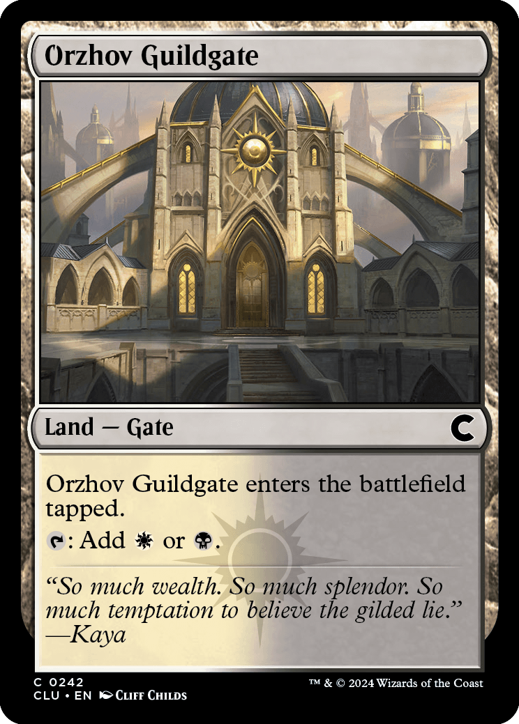 Orzhov Guildgate | Ravnica: Clue Edition | Card Kingdom