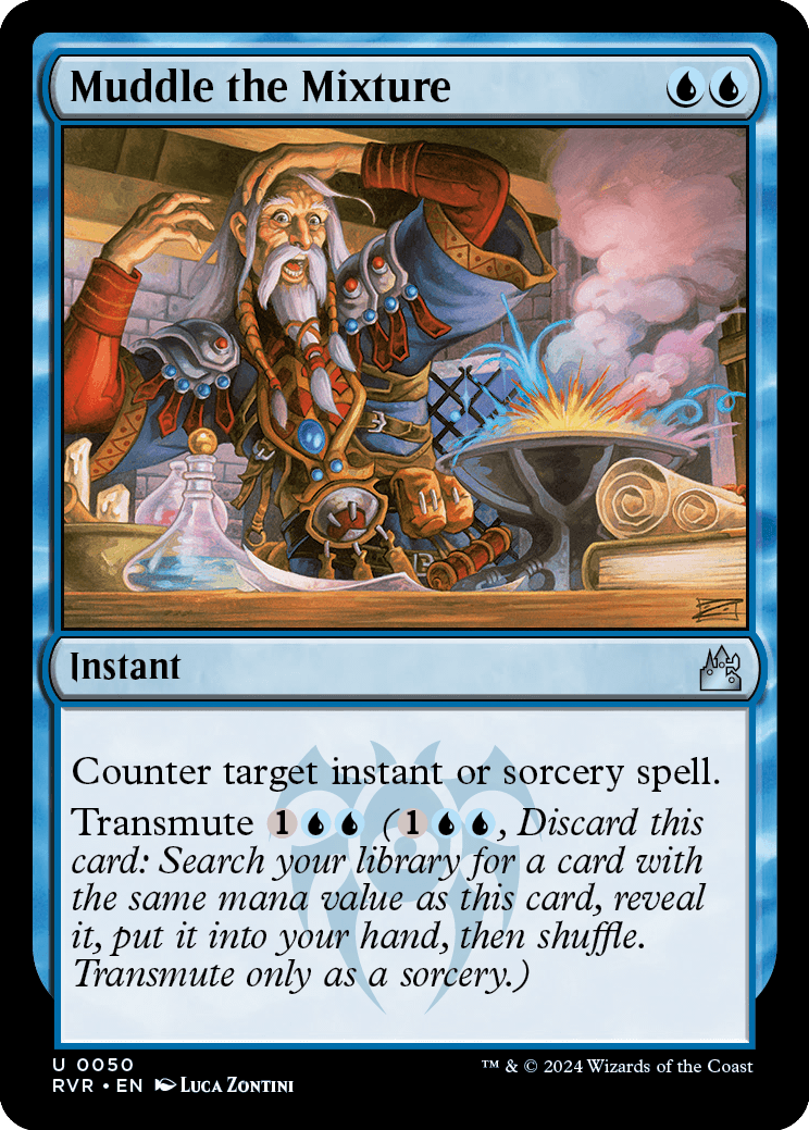 mtg blue transmute cards Transmute Artifact from Antiquities (1994). It's easy for new MtG players  to question Demonic Tutor being one of the best cards in the game (even  after 33 years!). At first glance, it