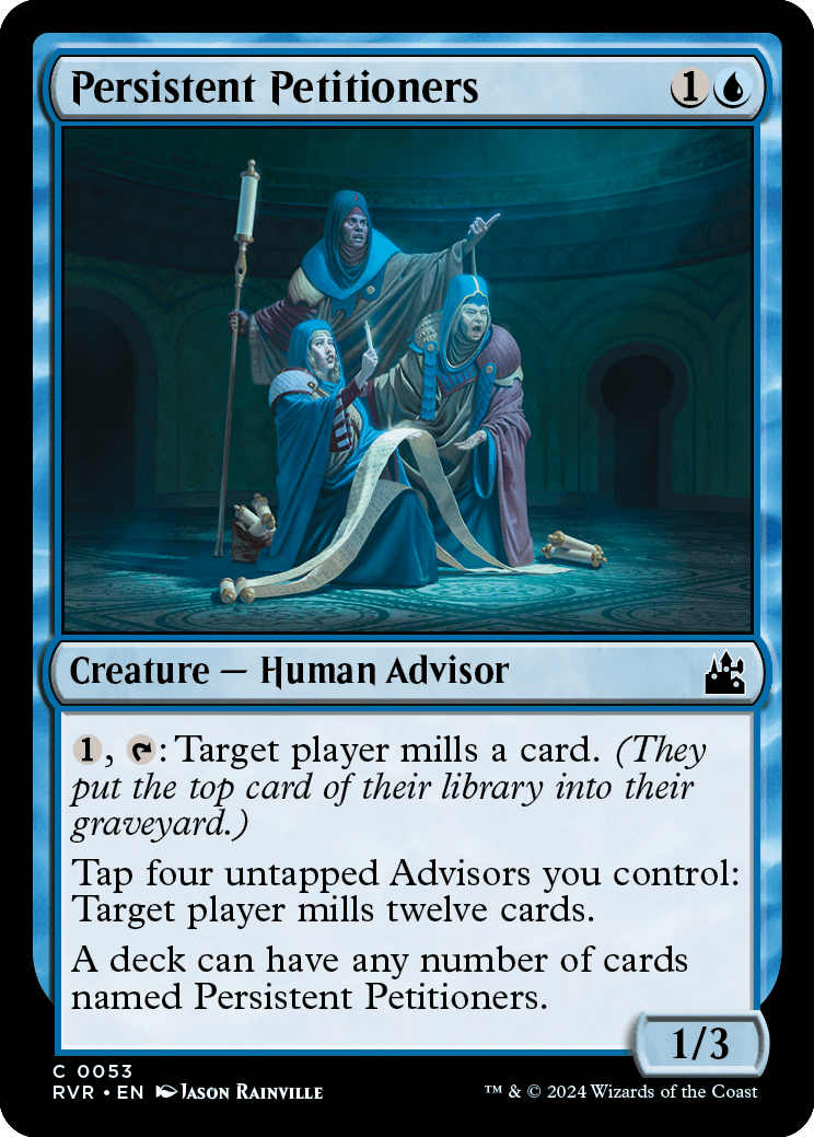 ❤︎❤︎ 美品‼️MTG Persistent Peritioners❤︎❤︎ Persistent Petitioners | Ravnica Allegiance | Star City Games