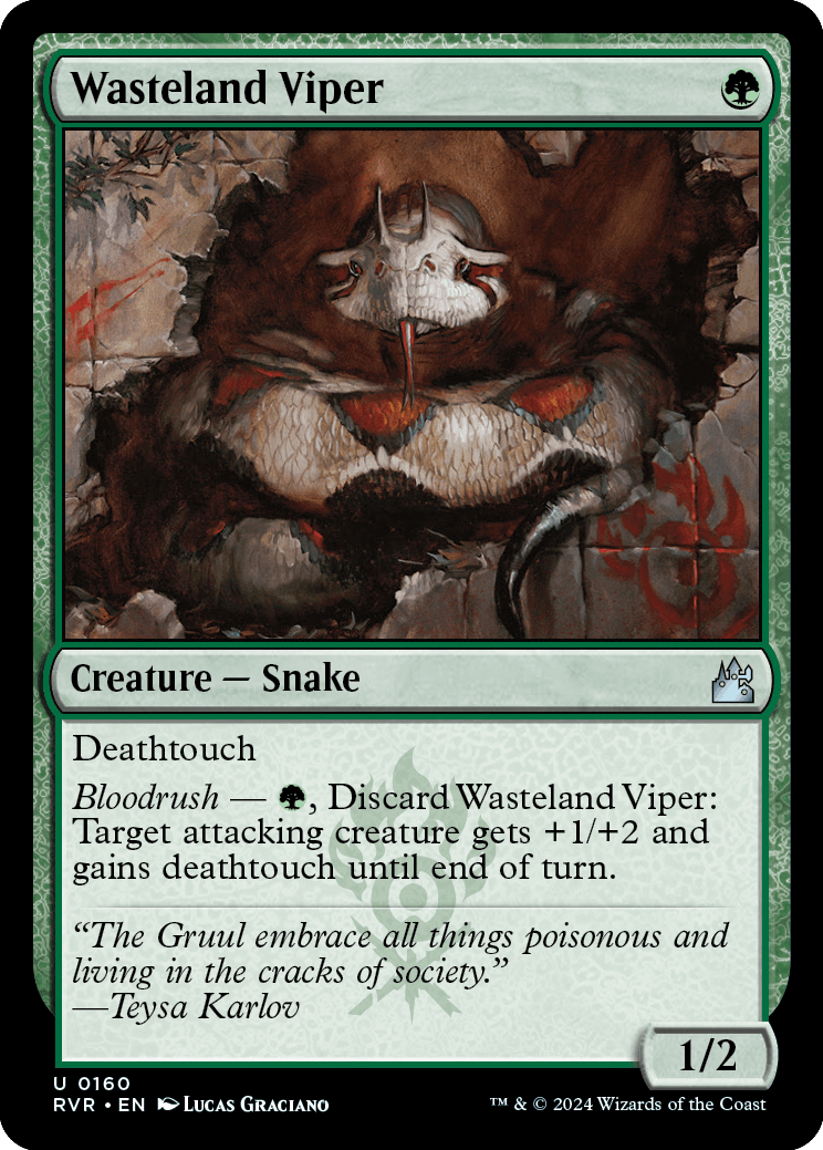 Magic: The Gathering Karte – Snake Of The Golden Grove (141/165) Aus Born Of The Gods