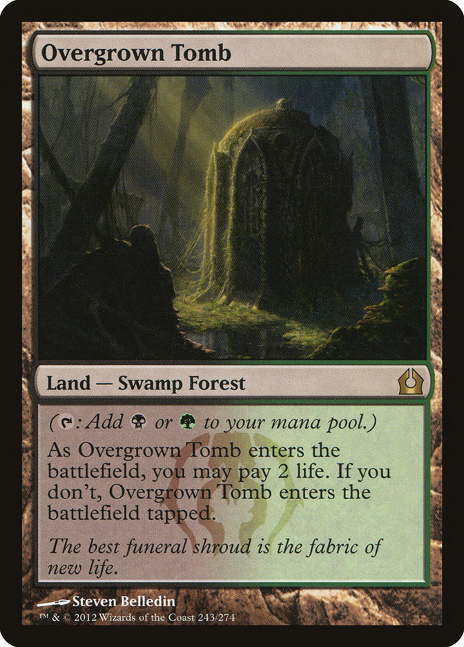 Overgrown Tomb | Return to Ravnica Foil | Modern | Card Kingdom