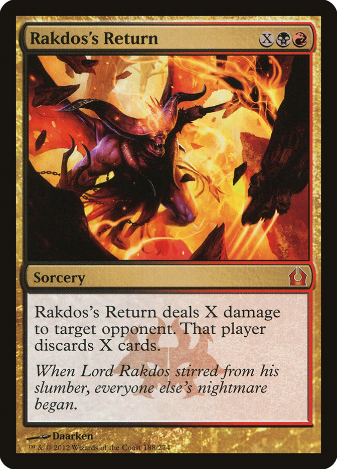 Rakdos's Return | Return to Ravnica Foil | Modern | Card Kingdom