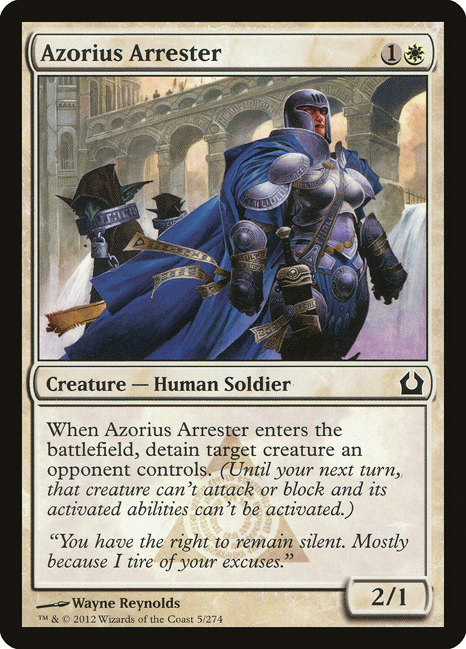 Azorius Arrester | Return to Ravnica Foil | Modern | Card Kingdom
