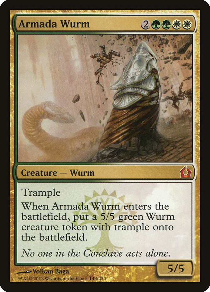 Armada Wurm | Return to Ravnica | Modern | Card Kingdom