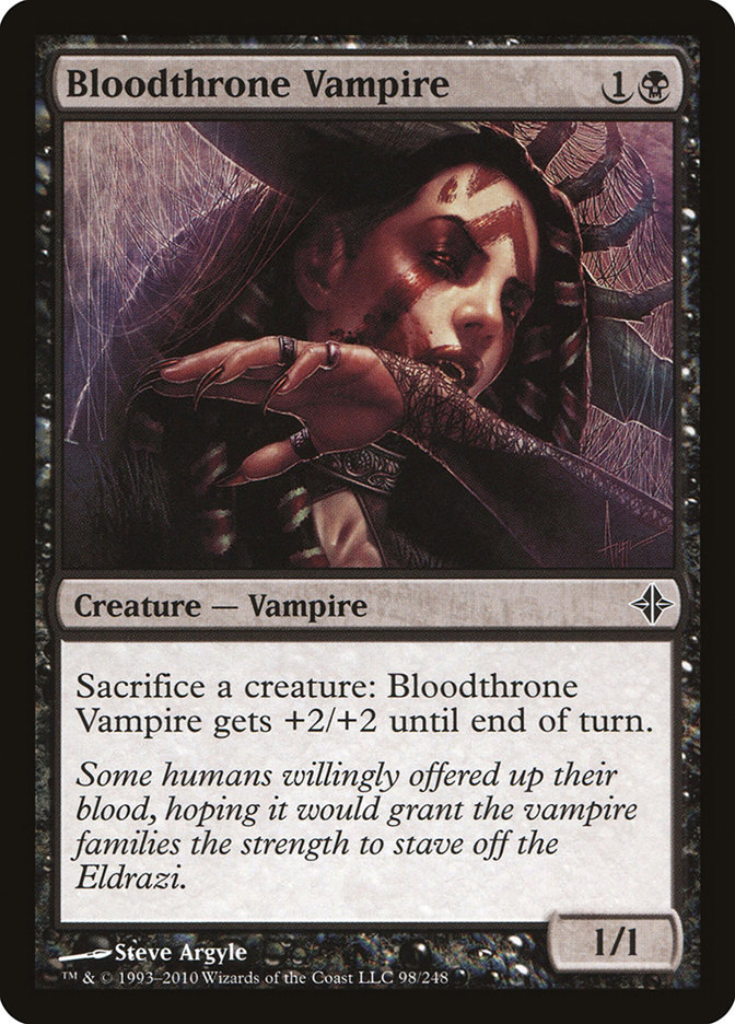 black vampire cards mtg Legendary to Go with the Pre-con : r/custommagic Choose your commander and carve your path to victory in this unique Bloodthrone Vampire | Rise of