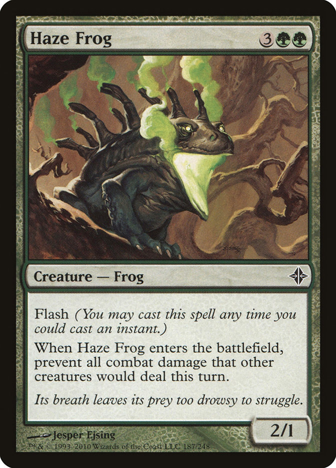 Haze Frog | Rise of the Eldrazi | Modern | Card Kingdom