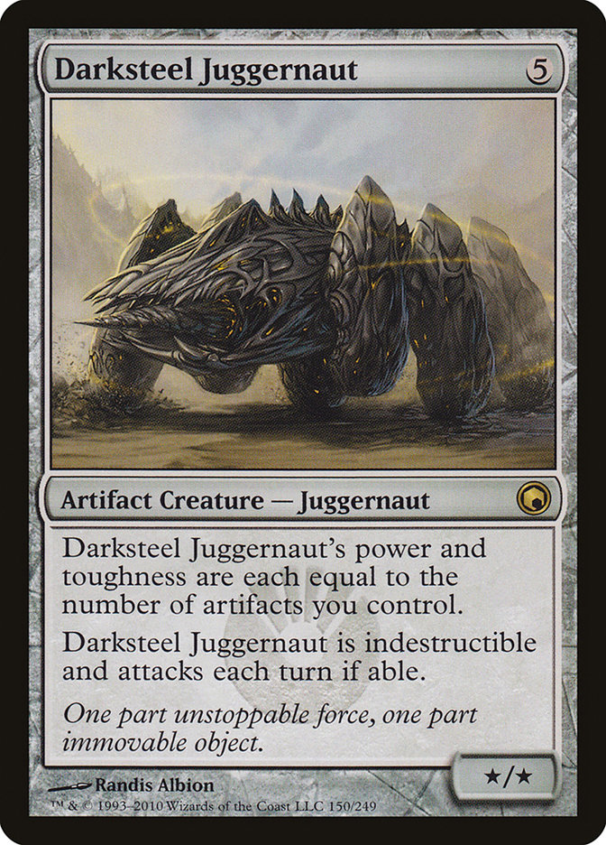 darksteel mtg cards Angel  Reality Fracture Commander (FRC) #13  Scryfall Magic: The Gathering Search reveal Darksteel Colossus and shuffle it into its owners library instead. MTG Darksteel Citadel - Darksteel