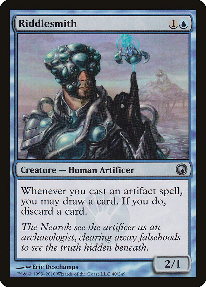 Riddlesmith [Scars of Mirrodin] Moderately Played