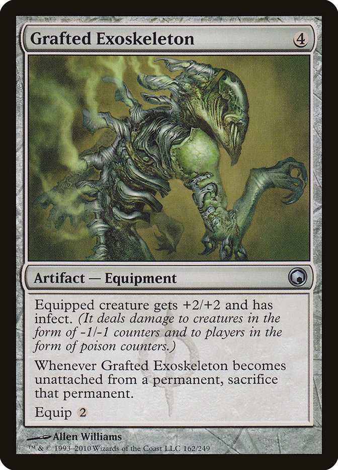 Grafted Exoskeleton | Scars of Mirrodin Foil | Modern | Card Kingdom