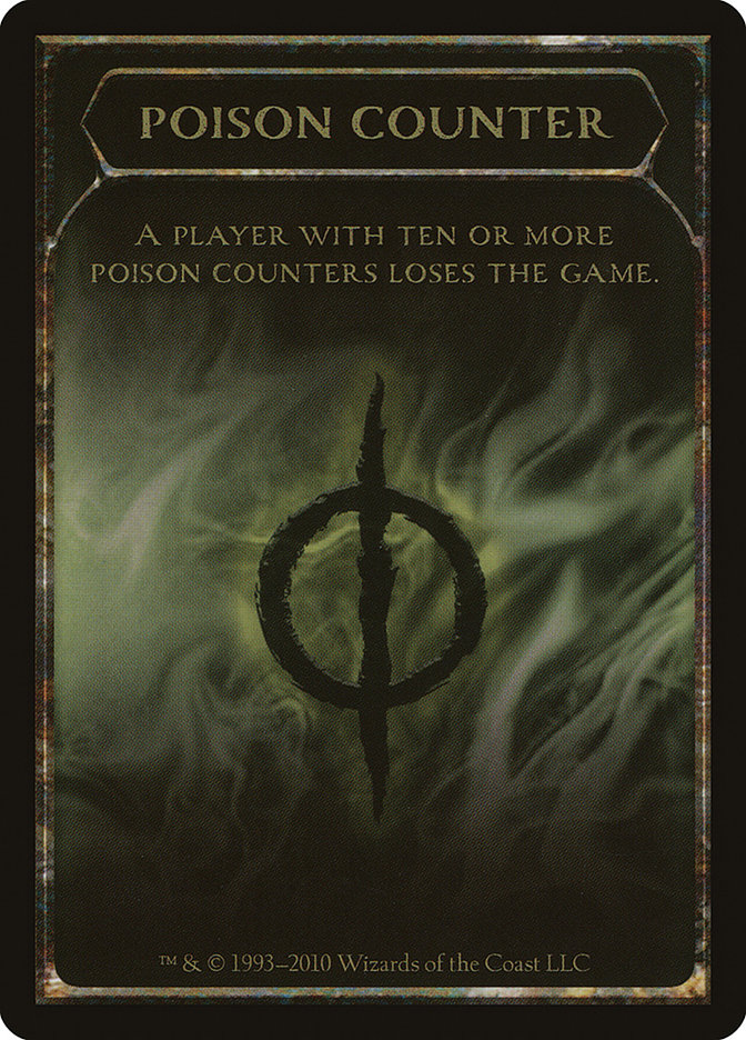 best poison counter cards mtg TOXIC!-60 Card Magic the Gathering Deck-mtg-poison Counters-green-white-ready to Play Poison Counter | Scars of
