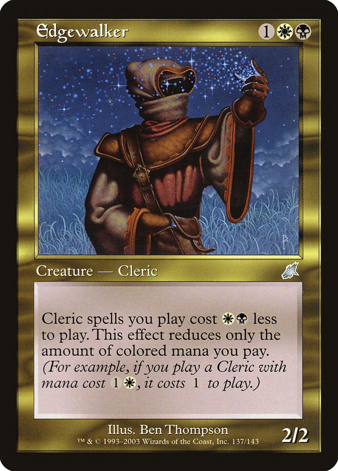 mtg cards that reduce casting cost Edgewalker | Scourge Ask a Magic Judge —