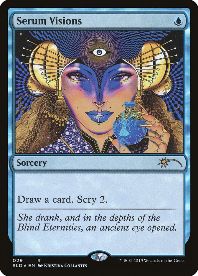 Magic: The Gathering - Serum Visions - FNM Promos - Foil By Magic
