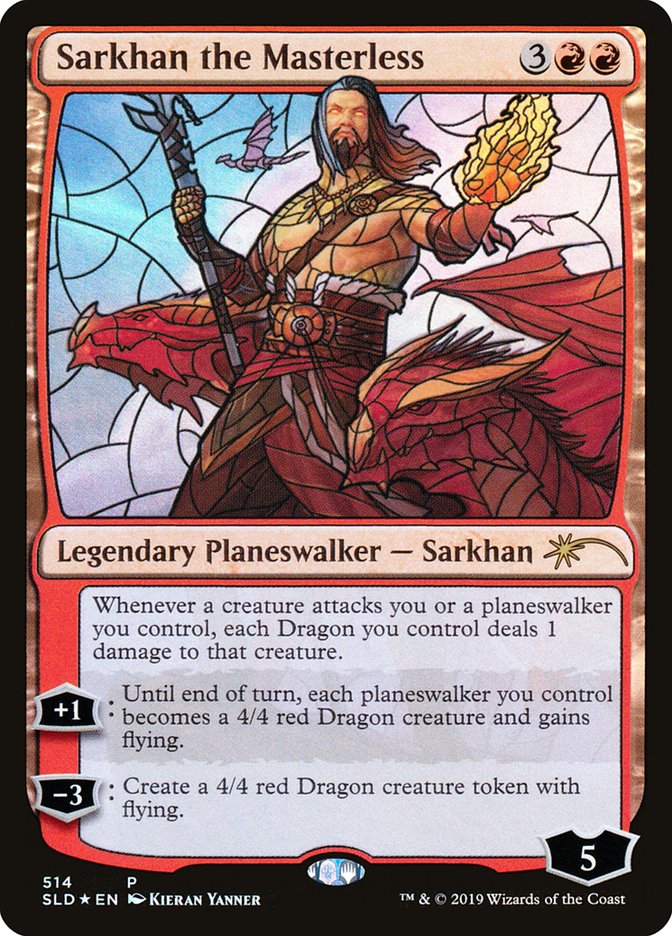 Sarkhan The Masterless - MTG War Of The Spark - NM