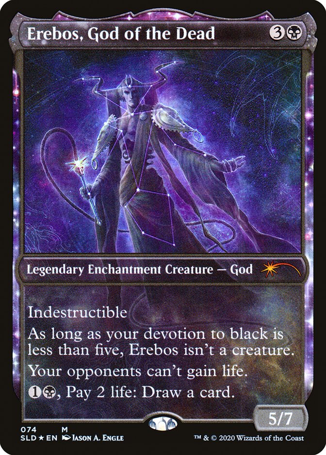 blue god card mtg Nicol Bolas, Dragon-God When God Thassa, God of the Sea