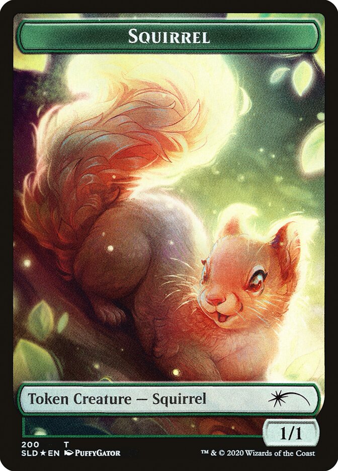 Squirrel Token | Secret Lair | Card Kingdom