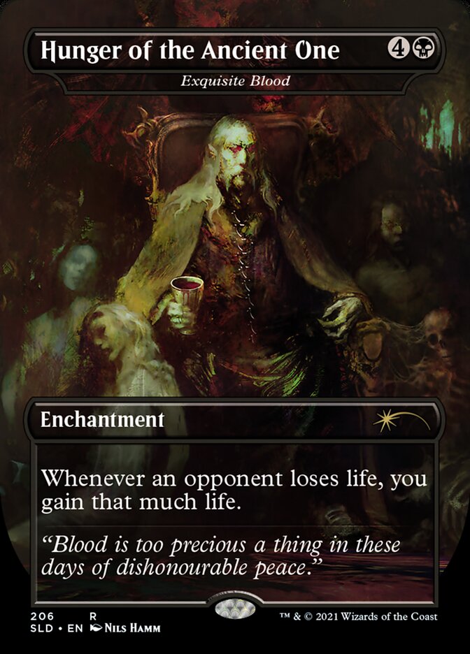 mtg cards like exquisite blood Combo +Vito, Thorn of the Dusk Rose + Magic: the Gathering Mint / near mint condition trading card Ohh look, another Exquisite Blood