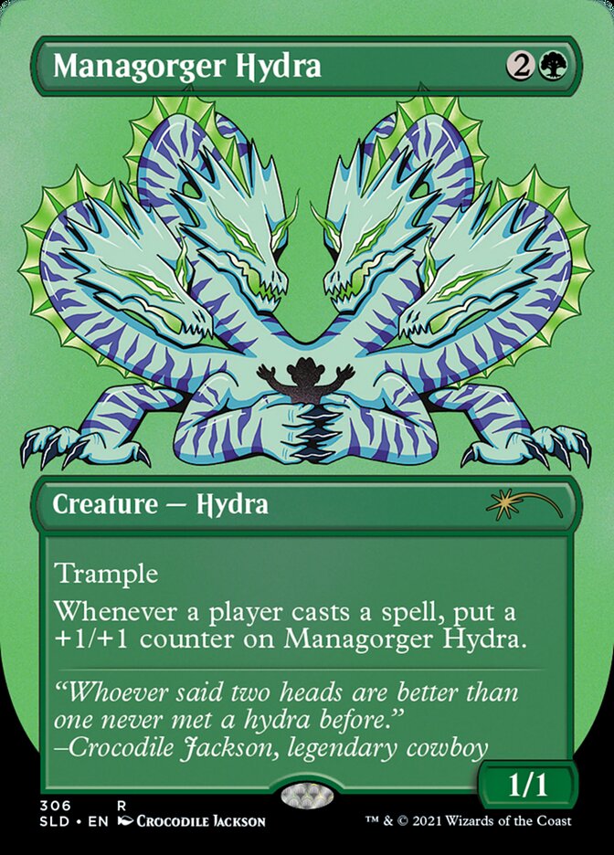 mtg hydra card sleeves (Hydra) 105ct Matte TCG Art by Ai Armor Toys & Games Savageborn Hydra | Dragon's Maze