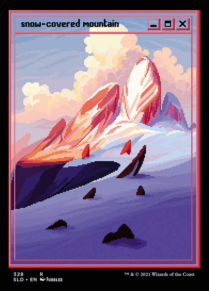 Snow-Covered Mountain | Secret Lair | Card Kingdom