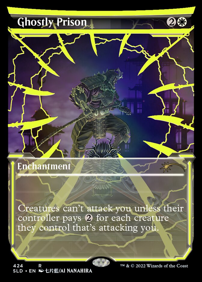 Secret Lair: Ghostly Prison (424 - Neon Ink Foil)