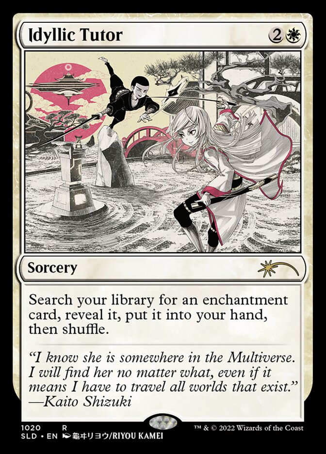 mtg enchantment tutor cards Magic the Gathering Enlightened Tutor 006/261 R – Summit Gaming &  Collectibles main image 0