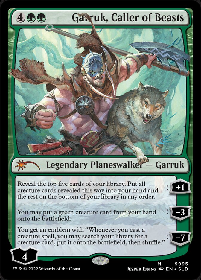 Garruk, Caller of Beasts | Secret Lair | Card Kingdom
