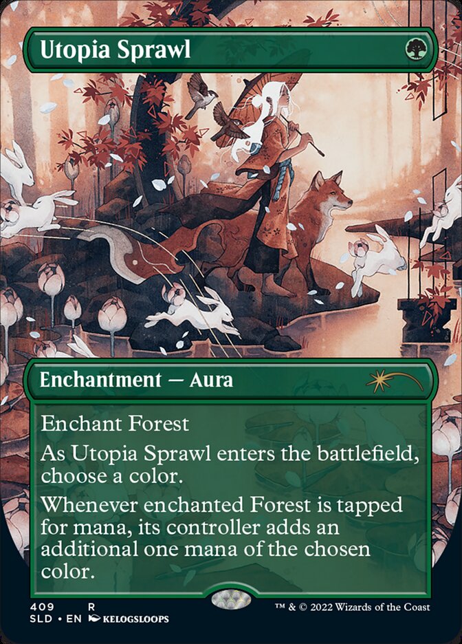 mtg cards like utopia sprawl Magic The Gathering - Lorwyn Eclipsed - Puca's Eye