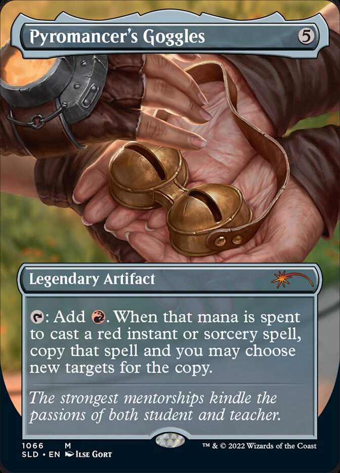 Magic: The Gathering - Occhialoni Della Piromante (Pyromancer's Goggles) - Rara - Magic Origins (ORI) - Tedesco