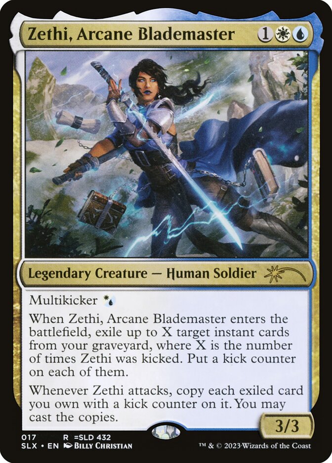 Zethi, Arcane Blademaster | Secret Lair | Card Kingdom