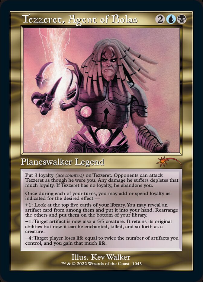 Tezzeret, Agent of Bolas [純正品] Tezzeret, Agent of Bolas - Mythic Edition: Guilds of Ravnica