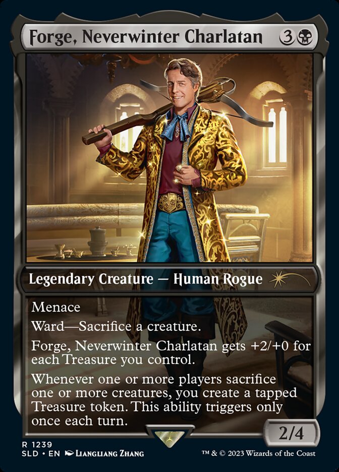 edgin mtg card Edgin, Larcenous Lutenist [Secret Lair Drop Series]