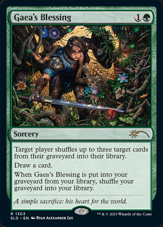 Gaea's Blessing | Secret Lair | Card Kingdom