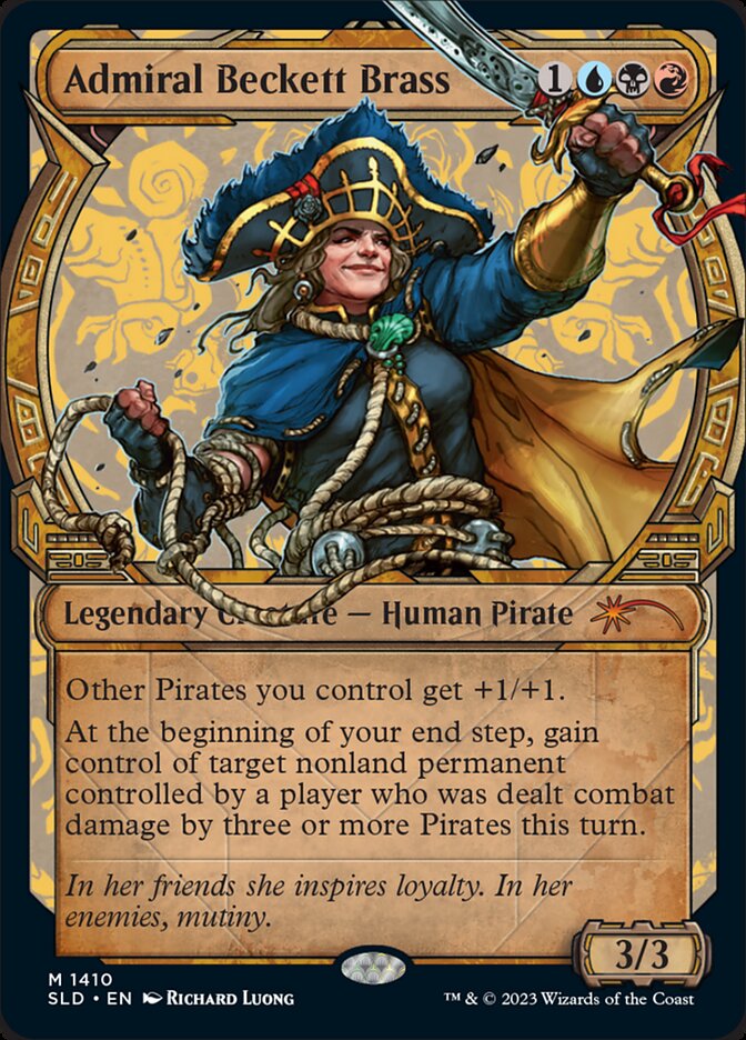 Admiral Beckett Brass | Secret Lair | Card Kingdom