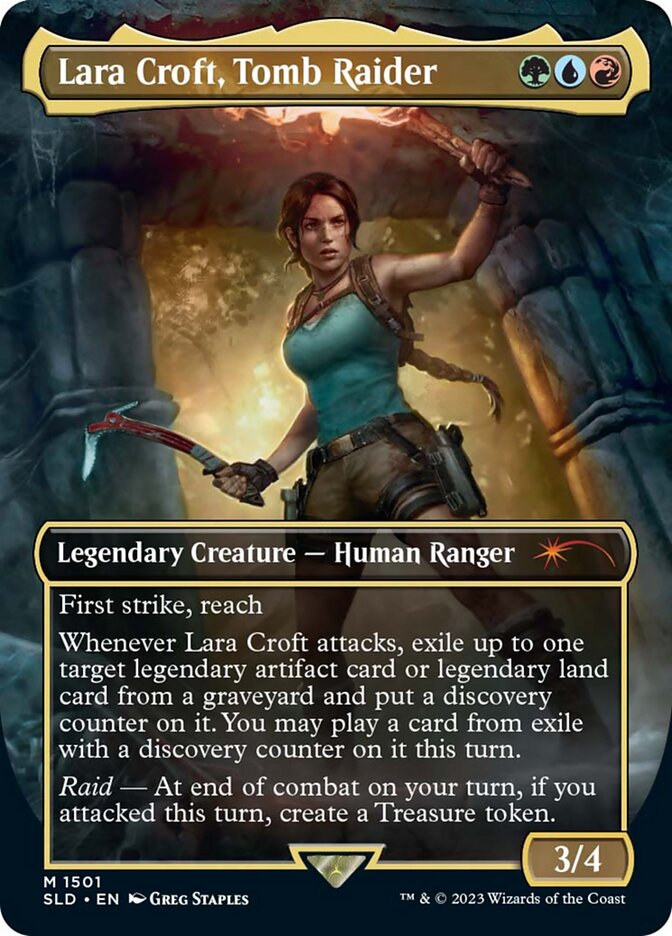 Lara Croft, Tomb Raider | Secret Lair | Card Kingdom