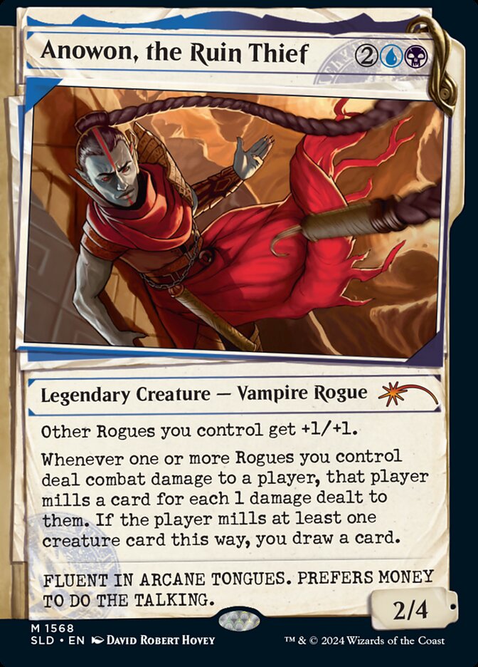 mtg anowon commander deck Magic: The Gathering Zendikar Rising  Sneak Attack | 100 Card Ready-to-Play Deck | 1 Foil Commander a player puts the top card of their library into their graveyard.) Anowon, the Ruin Thief MTG