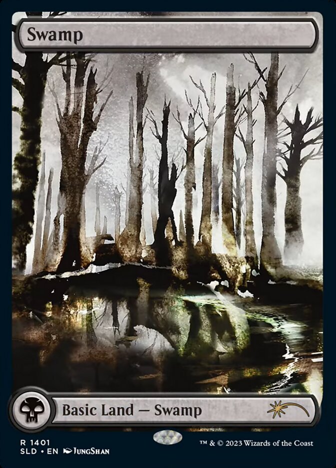 MTG 思案 secret lair Swamp | Secret Lair | Card Kingdom