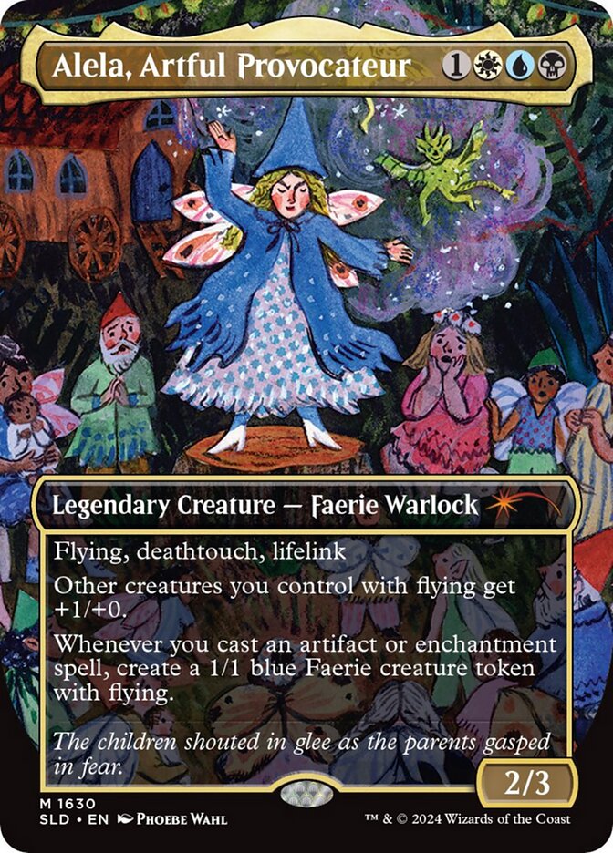 mtg alela artful provocateur commander deck Alela, Artful Provocateur
