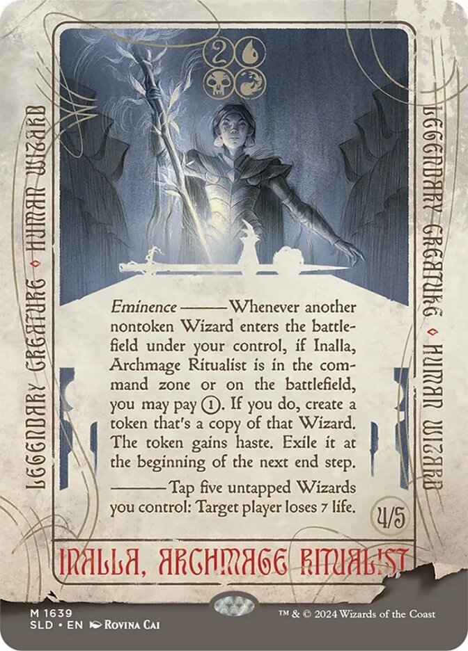 mtg inalla commander deck Inalla, Archmage Ritualist Custom Deck  ElkoyTCG