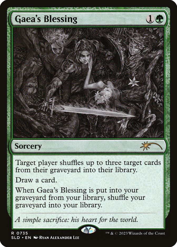 Gaea's Blessing | Secret Lair | Card Kingdom