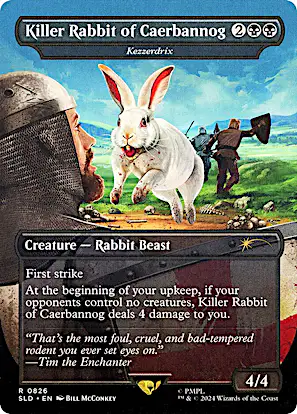 mtg rabbit card Magic The Gathering Trading Game Kamigawa Neon Dynasty Single Card Uncommon Battery 157 Bloomburrow Rabbit // Rabbit Token Creature Rabbit Power Rabbits deserve more recognition. So
