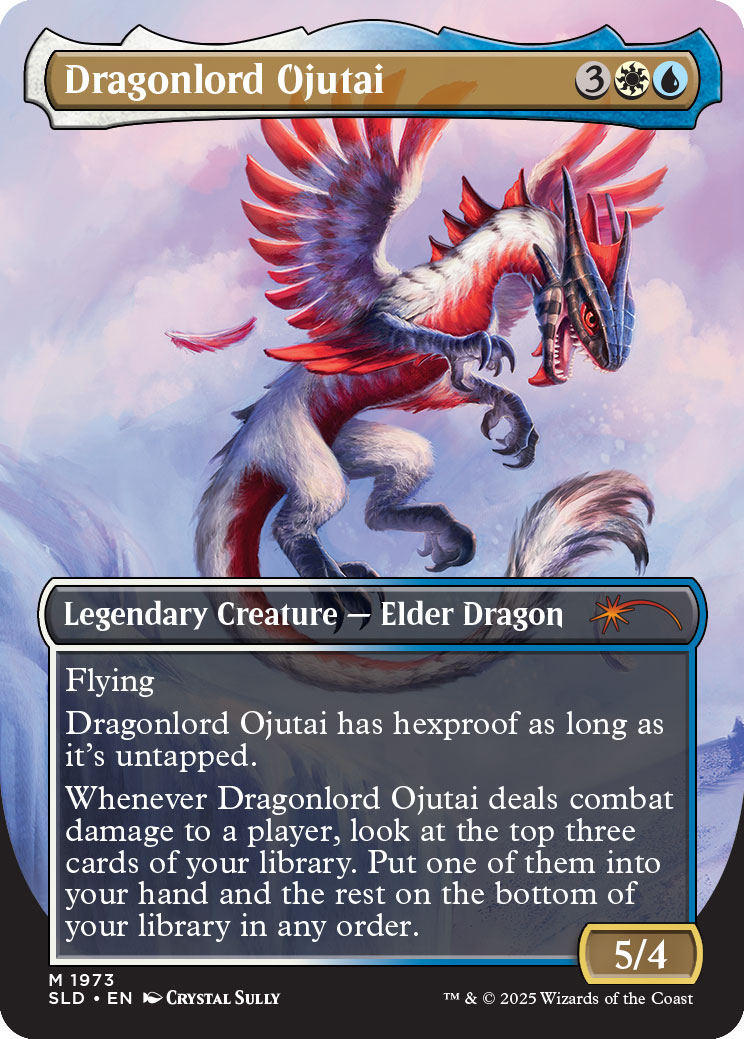 龍王オジュタイ Dragonlord Ojutai Foil DragonlordOjutai__57910.